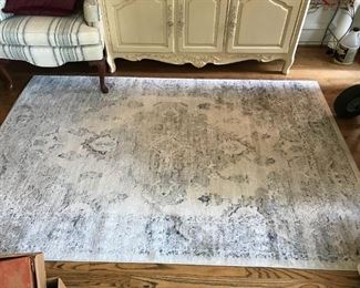 #51	Martha stewart 5x8 blue /white machine rug 	 $125.00 	
