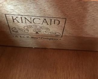 #96	Kincade 4 drawer bedside table 26x16x26	 $125.00 	
