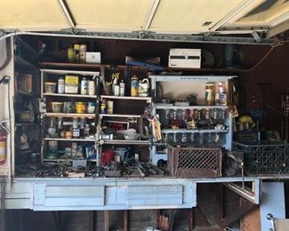 Huge Garage Lot Hand Tools, Hardware, Chemicals, and more