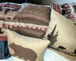North woods bedspread set