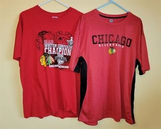 Chicago Black Hawks t-shirts