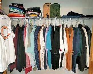 Men's clothing mostly size XL