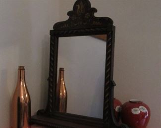 vintage shaving mirror