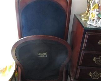Victorian folding chair