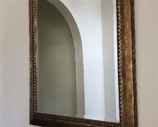 Bronze Colored Framed Mirror
