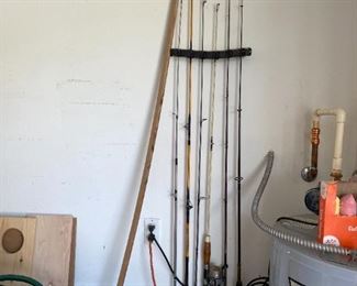 FISHING ROD & REELS