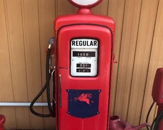 Antique Original Mobilgas Pump