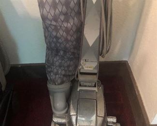 Kirby vacuum with attachments and shampoo accessories