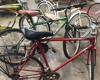 10 Speed vintage bicycles