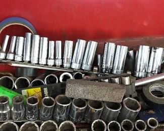 Snap on tools with toolbox