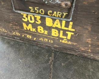 Antique Artillery box