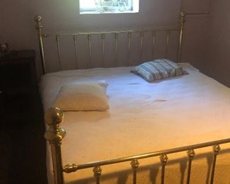 Brass King size bed