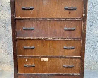 Antique Highboy Tall Dresser