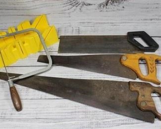 Wood Working Saw Lot