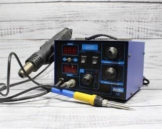 Zeny 2 in 1 SMD Hot Air Rework Soldering Iron Station