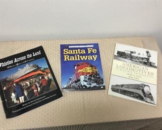 Train Railway Locomotive Coffee Table Book Set