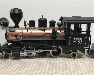 UP 262 Steam Locomotive and Coal Car 53 Model Train