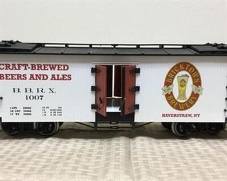 G scale Bachmann ON30 Billboard Reefer Box Car BBRX 1007 CraftBrewed
