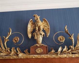 Eagle crest of mirror
