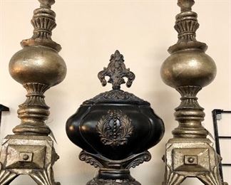 Tuscan themed decorator items.