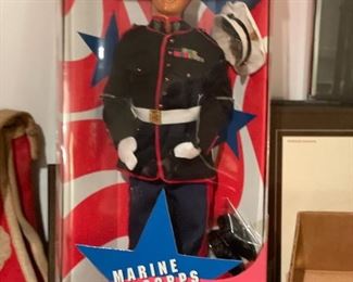 Vtg 1991 Marine Corps Ken Barbie Doll 