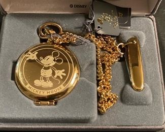 Mickey Mouse Pocket Watch 