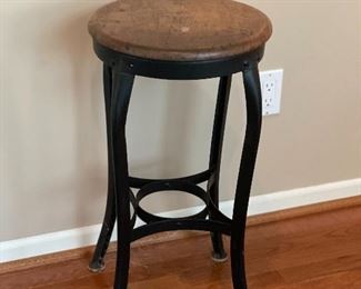  Vtg Toledo Industrial Stool 