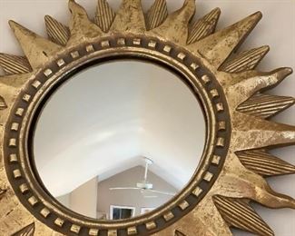 The Bombay Company Sunburst Mirror Gold 