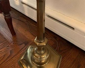 Stiffel  brass floor lamp
