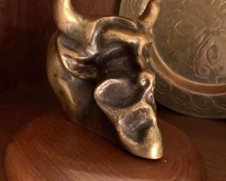 Solid Brass Devil's head 