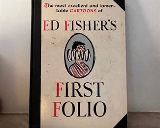 Ed Fisher's First Folio book 