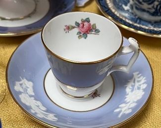 Collection of tea cups 