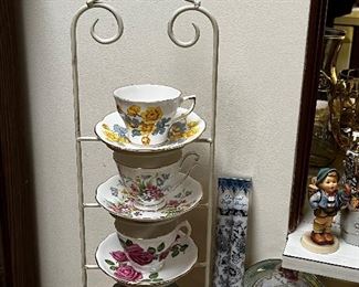 Tea cups and saucers     