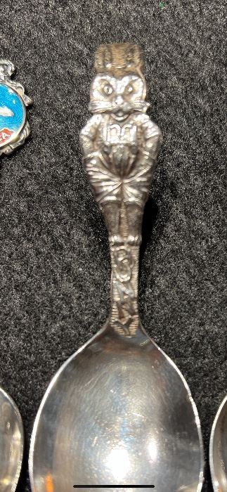 Sterling Bunny spoon 