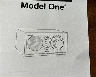 Model One Tivoli Audio 