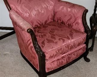 Antique upholstered chair