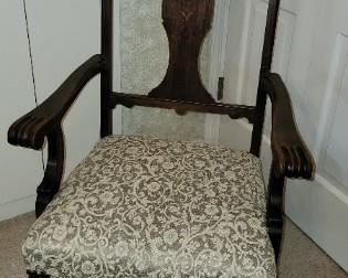 Antique arm chair by Rockford Superior Furniture Co.