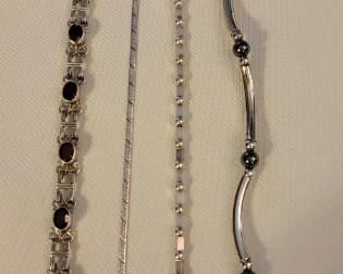 Sterling silver bracelets