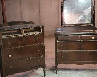 Antique project pieces