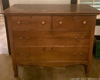 Antique Oak Dresser