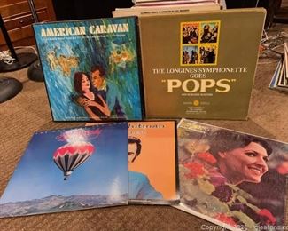 Bin Full of LP Records