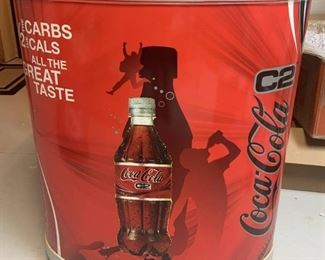 Coca Cola Rolling Floor Display Cooler