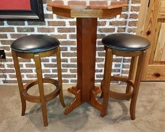 Pub Table with 2 Stools