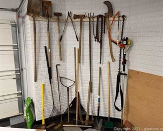 Wall of Tools Some Vintage