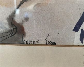 Lawrence P. Sisson Original Watercolor