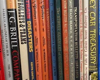 Trains and transportation books