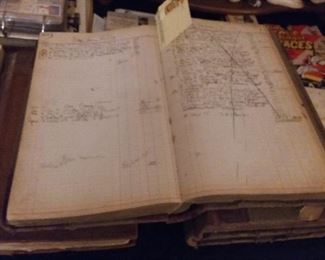 Old Ledgers from local businesses