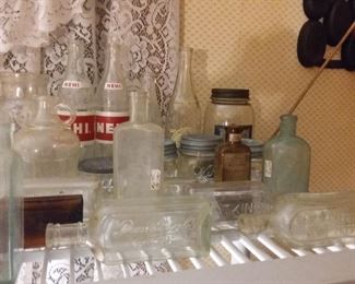 Old Bottles-Medicine/Apothocary, Soda, Food Jars