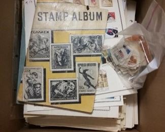 Stamps, Stamp Albums, First Issues