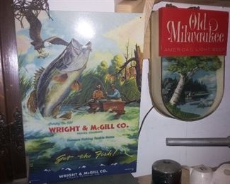 Old Milwaukee Beer Advertising Sign